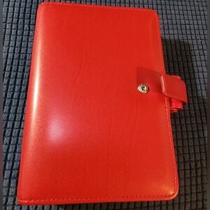 Red Personal Size Filofax